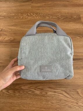 Grey Vera Bradley Lunchbox